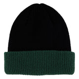 Creature Bonehead Label Black Green Beanie