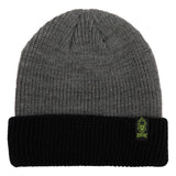 Creature Bonehead Label Black Grey Beanie