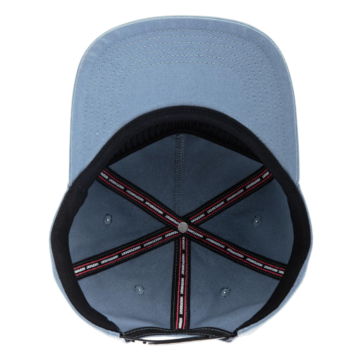 Independent Bar Logo Slate Blue Snapback Hat