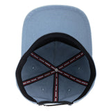 Independent Bar Logo Slate Blue Snapback Hat