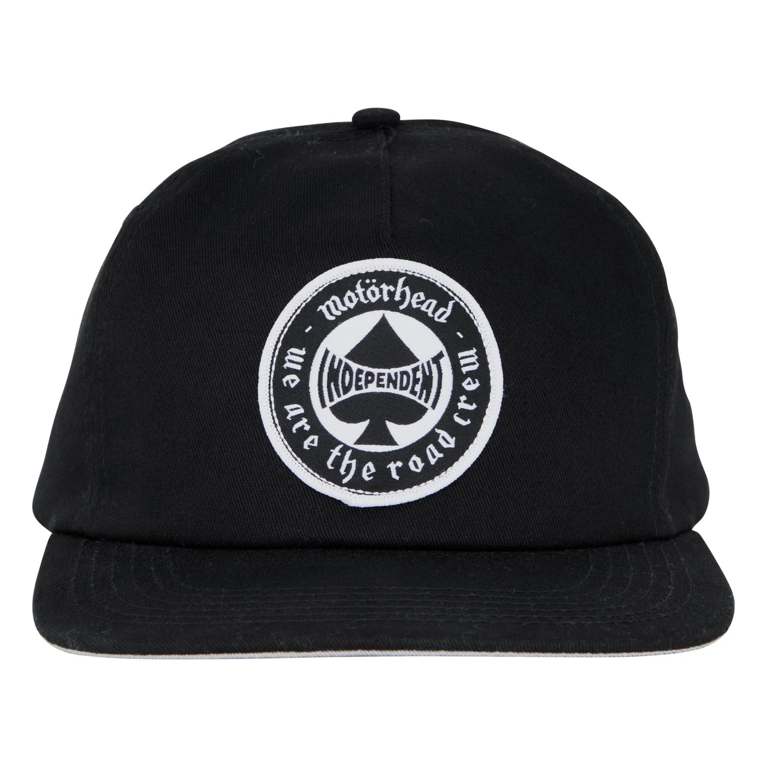 Independent Spade Black Unstructured Snapback Hat