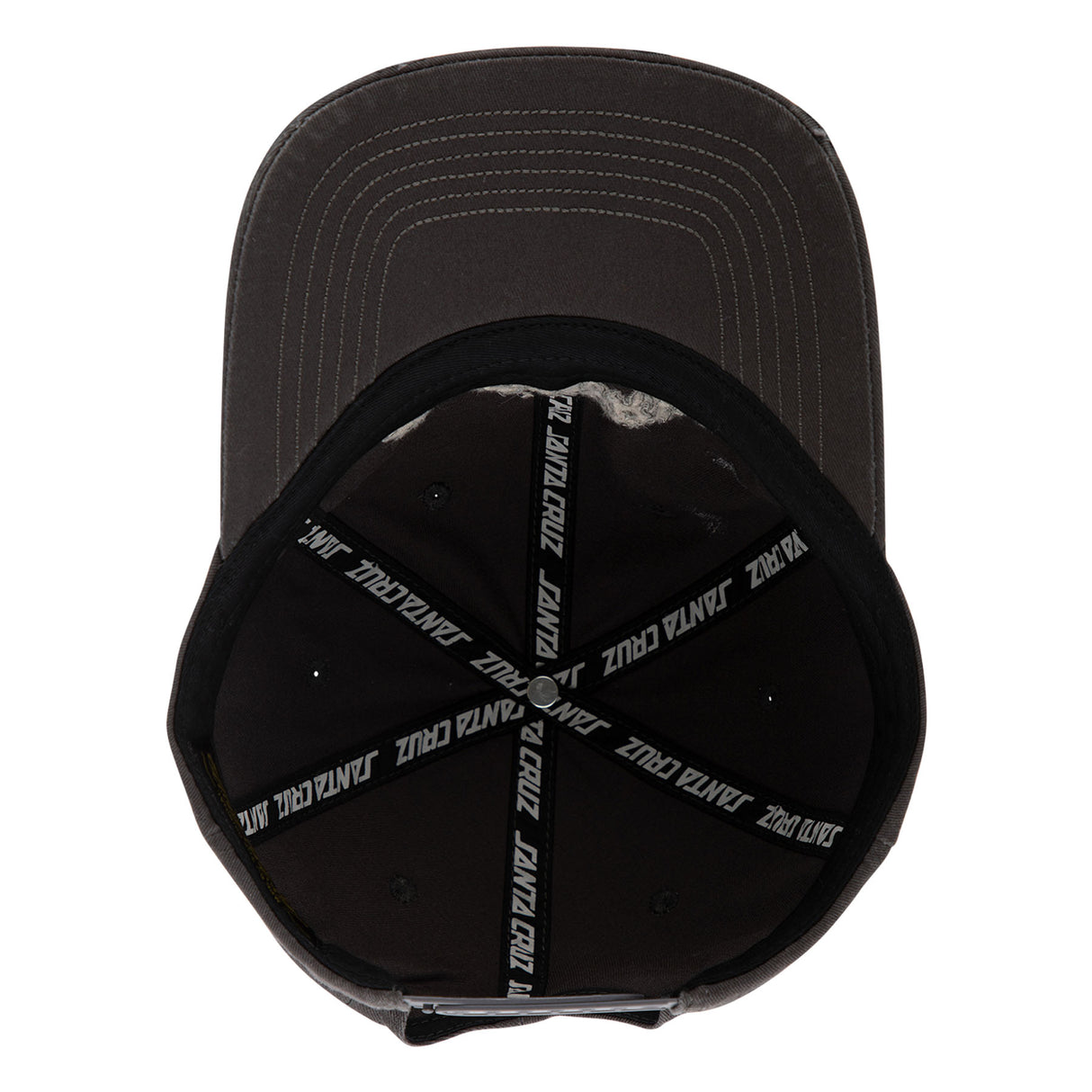 Santa Cruz Razor Arch Strip Shadow Unstructured Snapback Hat