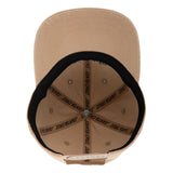 Santa Cruz Razor Arch Strip Tan Unstructured Snapback Hat