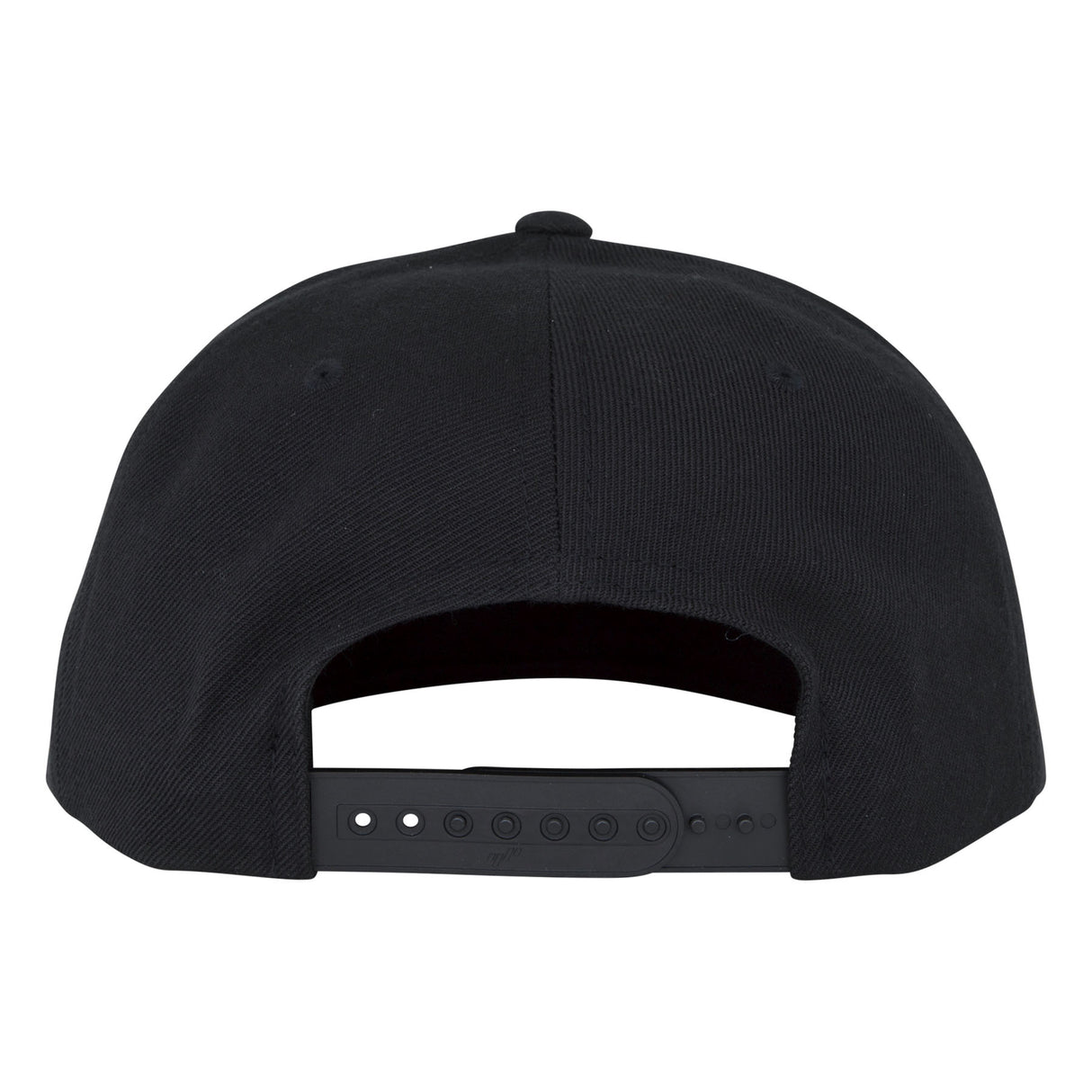 Independent Span Embroidered Black/Dk Red Snapback Structured Hat