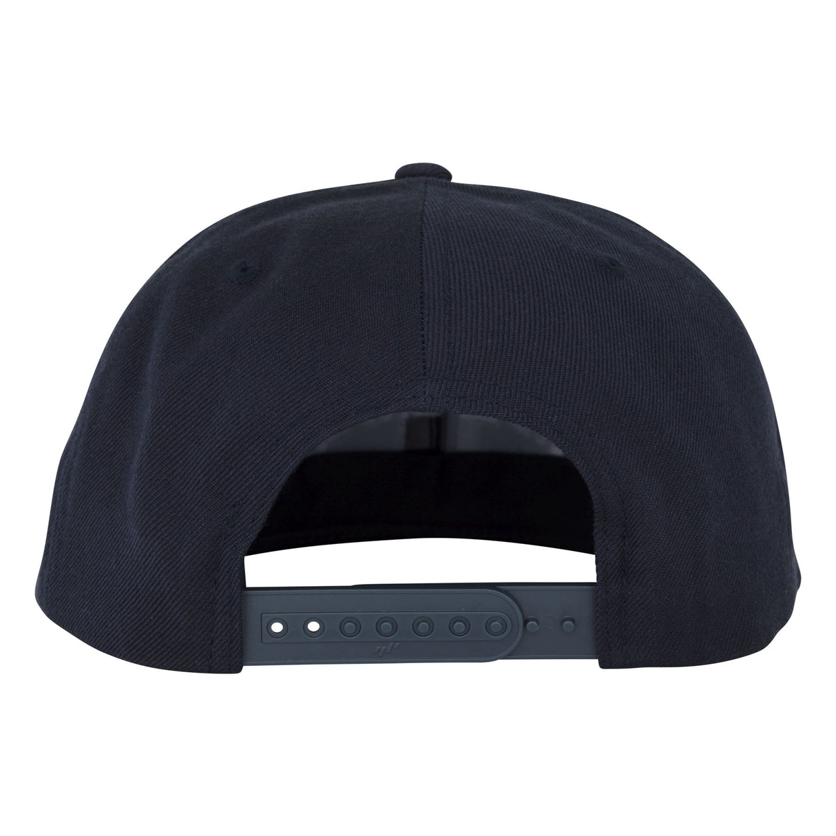 Independent Span Embroidered Dk Navy/White Snapback Structured Hat