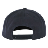 Independent Span Embroidered Snapback Structured Hat Navy/Yellow