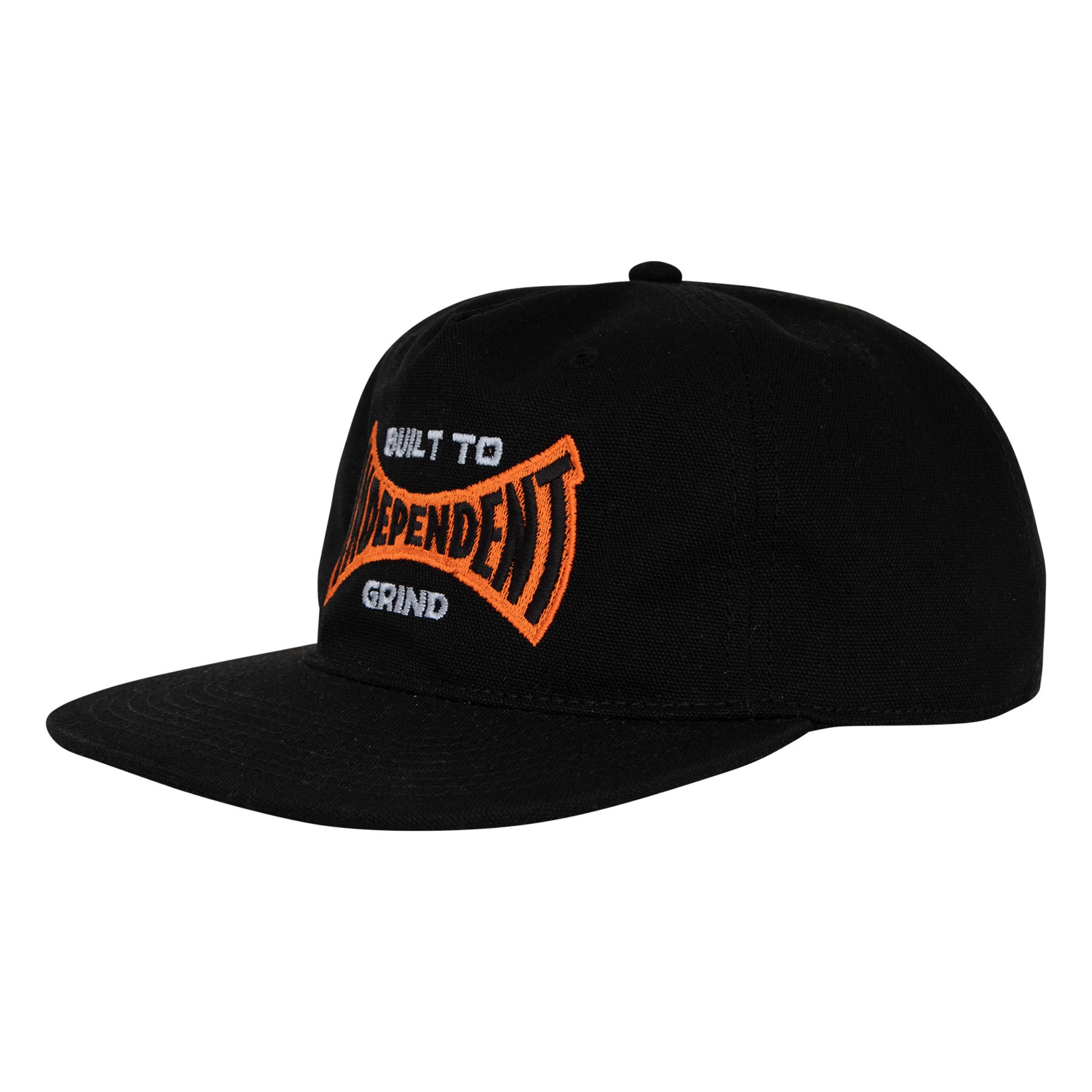 黒 .OWT.INDEPENDENT PUBLISHING LOGO CAP Independent Built To Grind Span Snapback Unstructured Hat Black