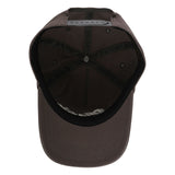 Santa Cruz Strip Felt Snapback Unstructured Hat Charcoal