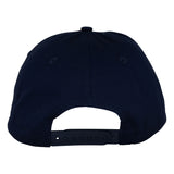 Santa Cruz Strip Felt Snapback Unstructured Hat Navy