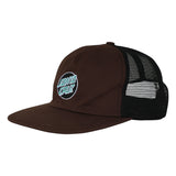 Santa Cruz Cruz Embroidered Snapback Unstructured Hat Brown/Black