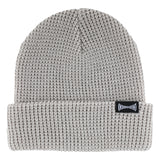 Independent Built To Grind Waffle Beanie Long Shoreman Hat Lt Grey