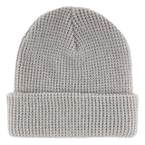 Independent Built To Grind Waffle Beanie Long Shoreman Hat Lt Grey