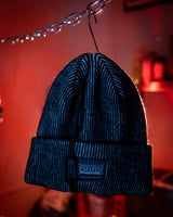 Creature Hellraiser Beanie Long Shoreman Hat Black/White