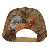Santa Cruz MFG Tapestry Snapback Structured Hat Floral/Khaki