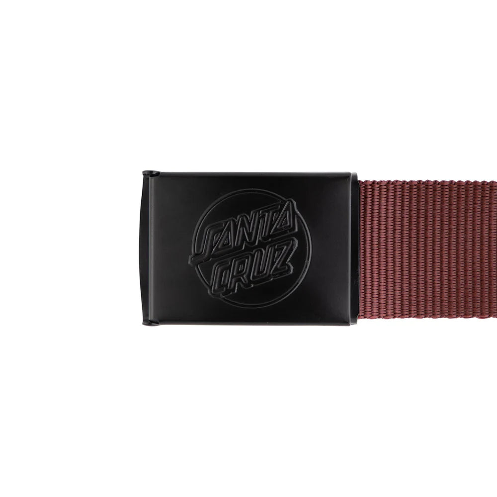 Santa Cruz Opus Dot Web Maroon Belt