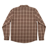 Independent Belmont L/s Flannel Top Brown/Tan