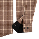 Independent Belmont L/s Flannel Top Brown/Tan