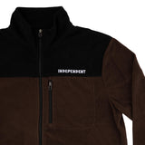 Independent BTG Fleece L/s Jacket Dark Brown/Black