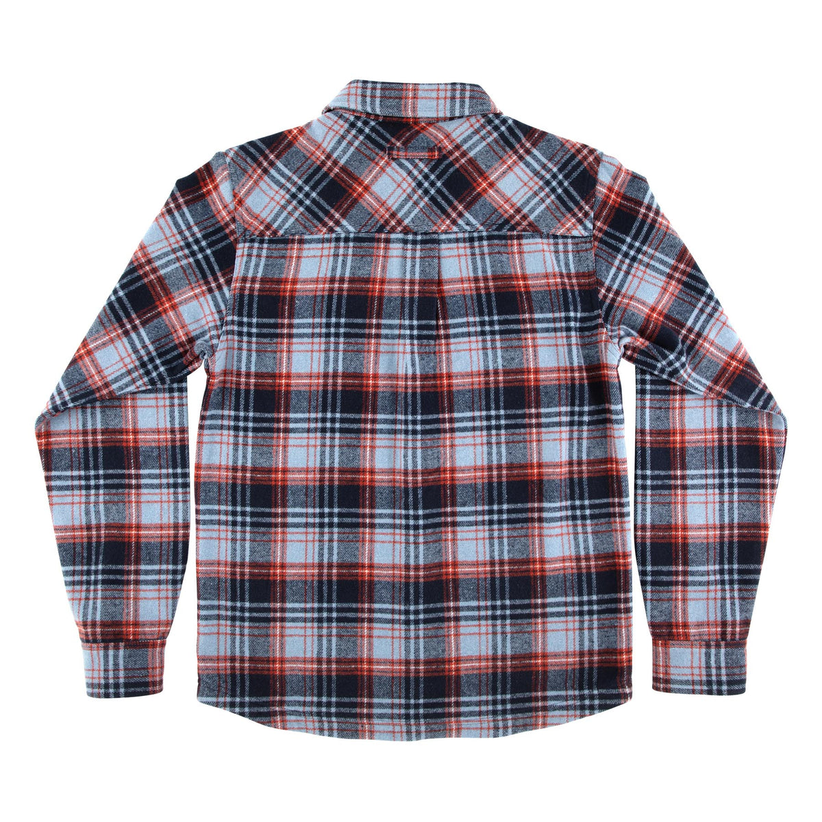 Santa Cruz Classic L/s Flannel Top Blue Plaid