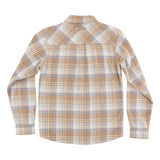 Santa Cruz Classic L/s Flannel Top Sand Plaid