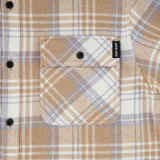 Santa Cruz Classic L/s Flannel Top Sand Plaid