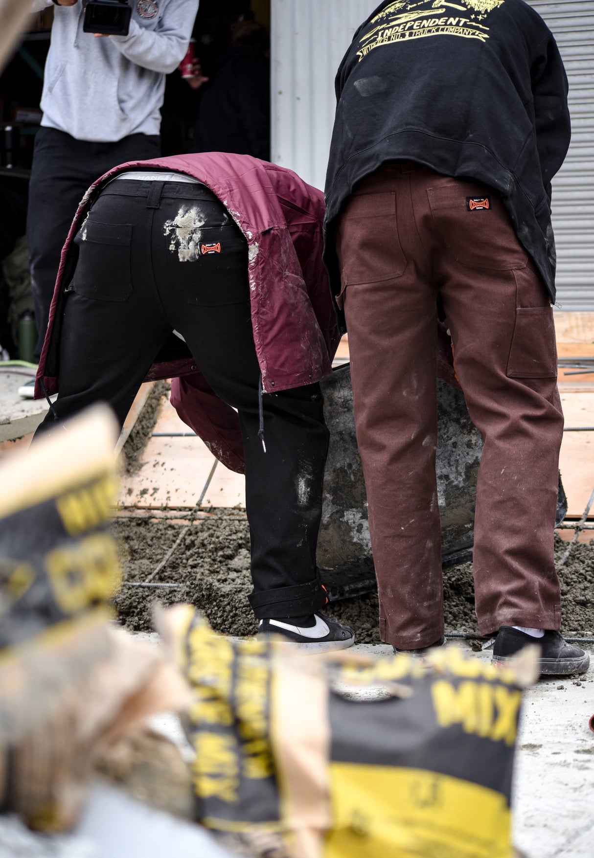 Independent Built To Grind Black Utility Pants