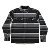 Creature Horizon Grey Scale L/s Flannel Shirt