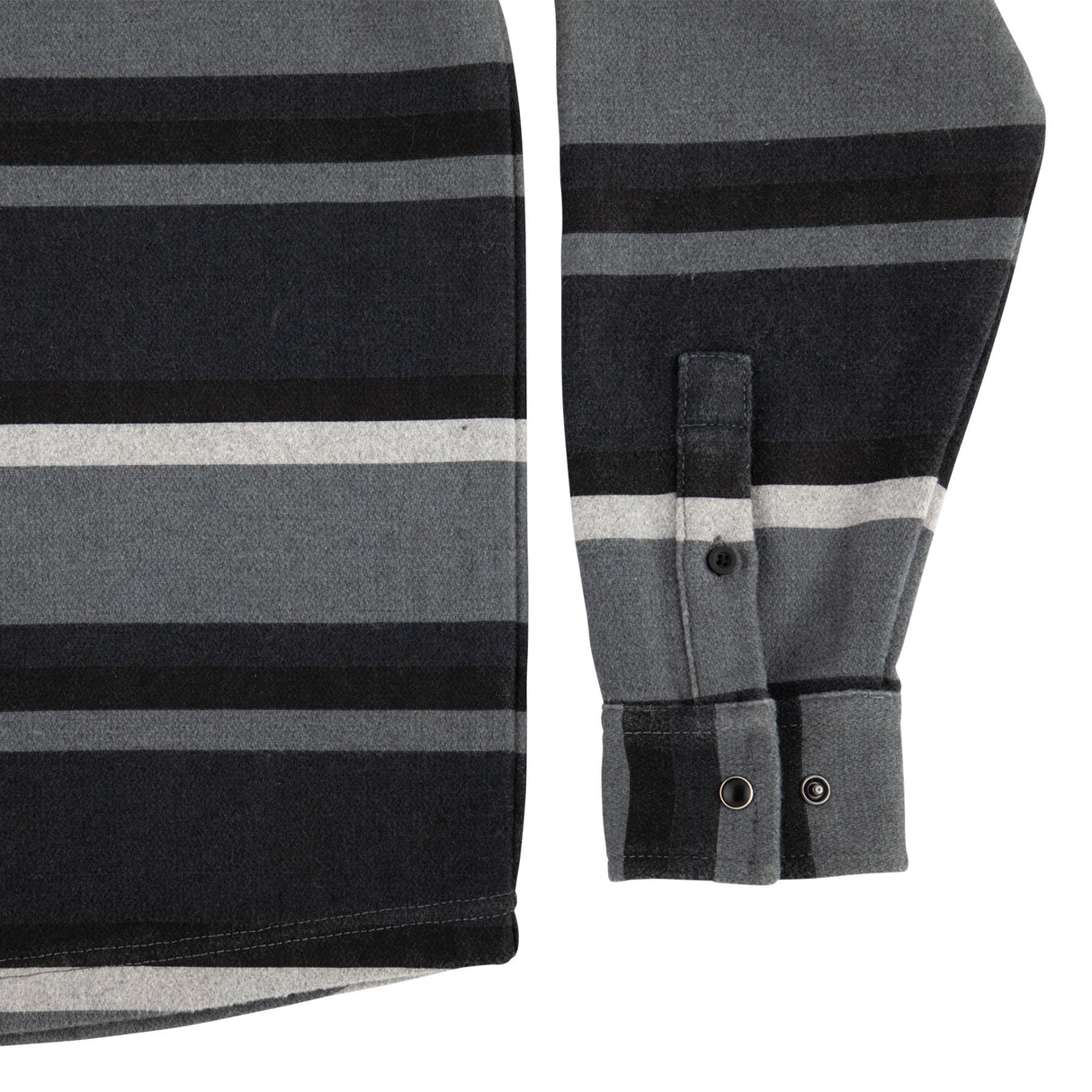 Creature Horizon Grey Scale L/s Flannel Shirt