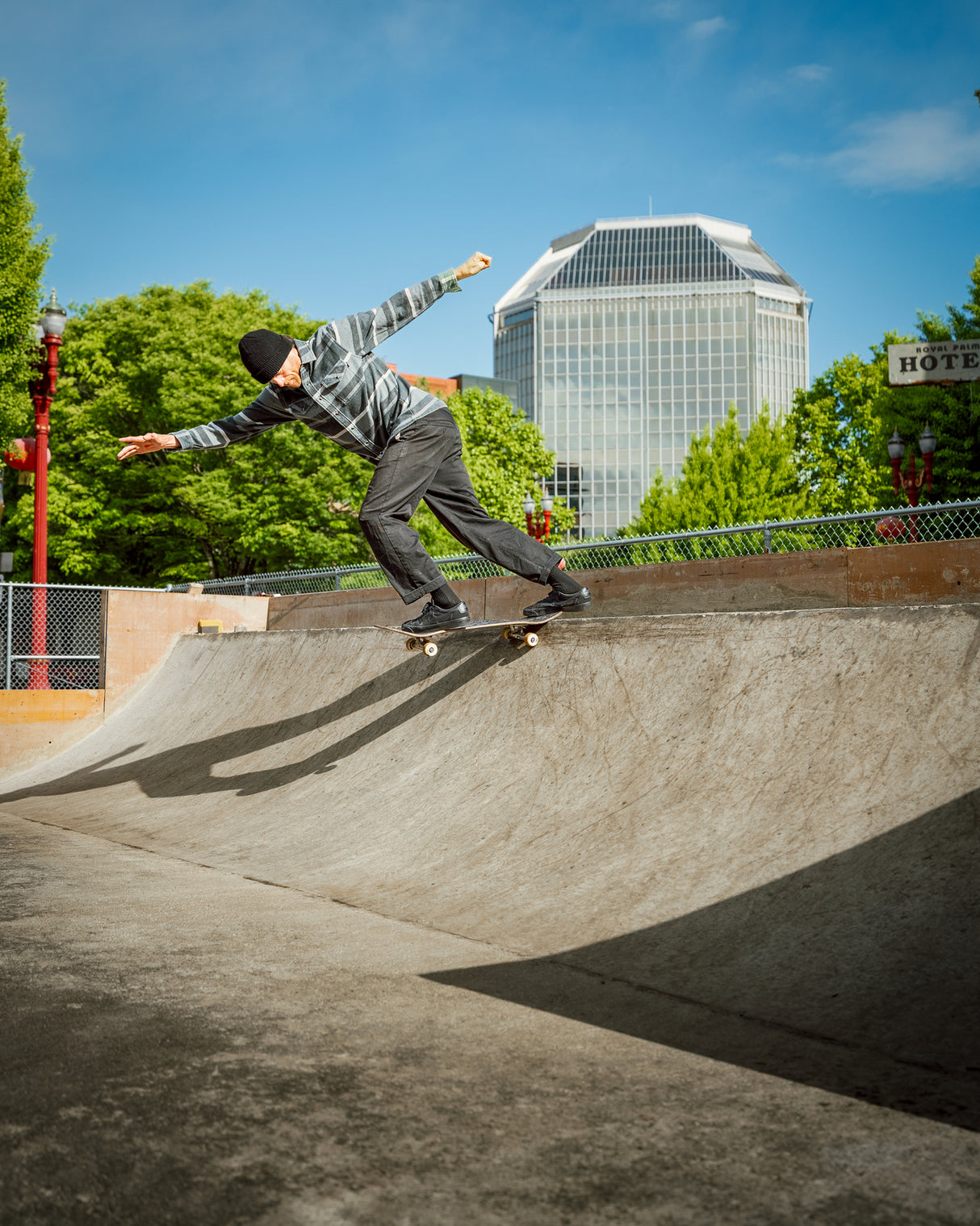 Creature Horizon Grey Scale L/s Flannel Shirt