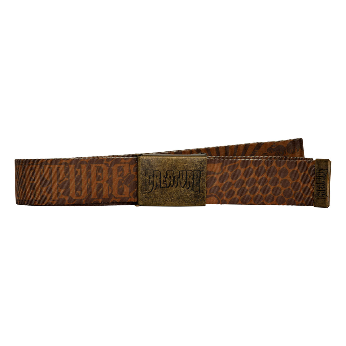 Creature High Country Brown Web Belt