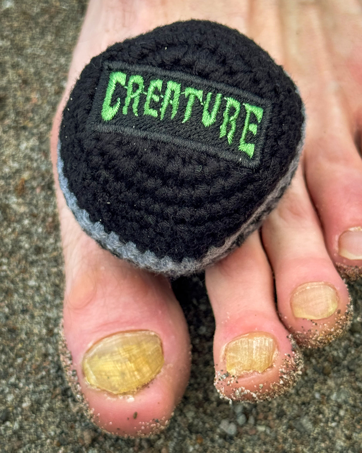 Creature High Country Black Grey Foot Bag