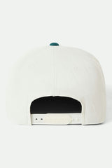 Brixton Oath III Off White Night Sage Snapback Hat