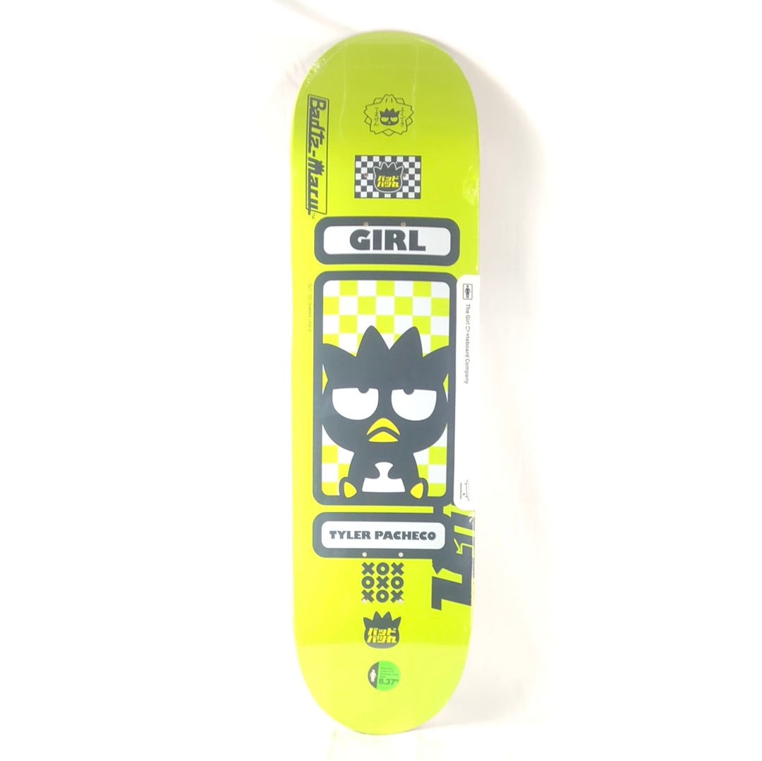 Girl Tyler Pacheco Badtz Maru Lime Green/Black/White Size 8.37