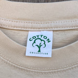 Long Beach Skate Co LBS Long Side White Cap Off White Oversized S/s Shirt