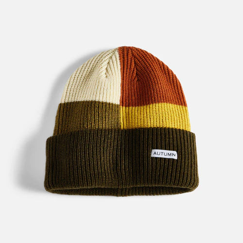 Autumn Select Patchwork Army Beanie