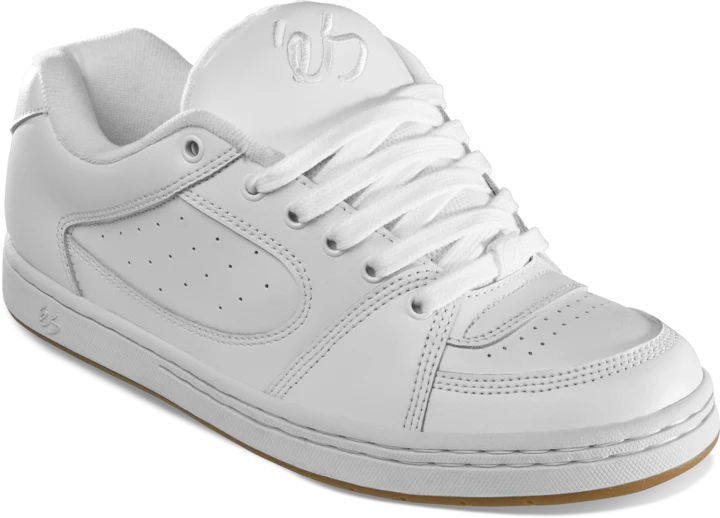 eS Accel White Shoes – Long Beach Skate Co display picture 1
