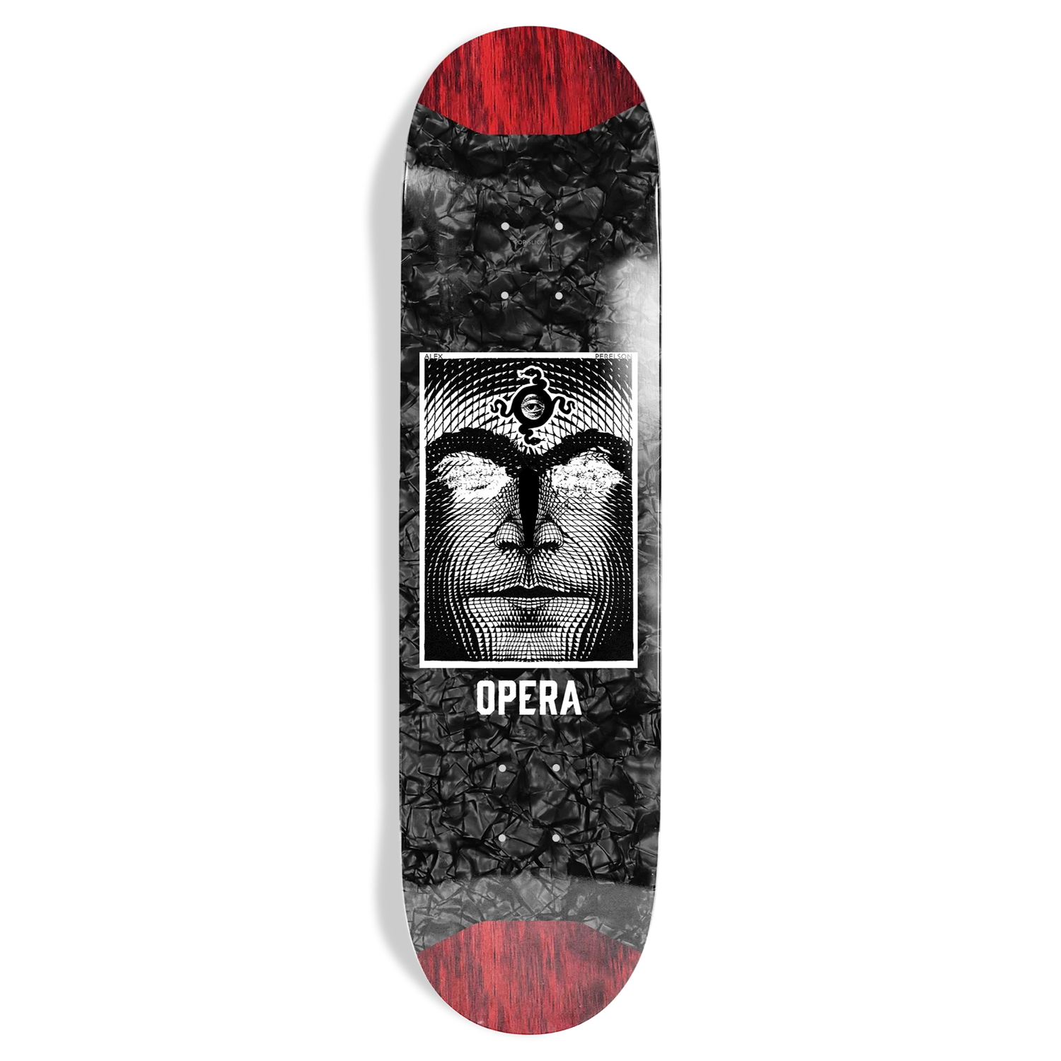Opera Alex Perelson No Evil EX7 Slick Shield 8.38" Skateboard Deck