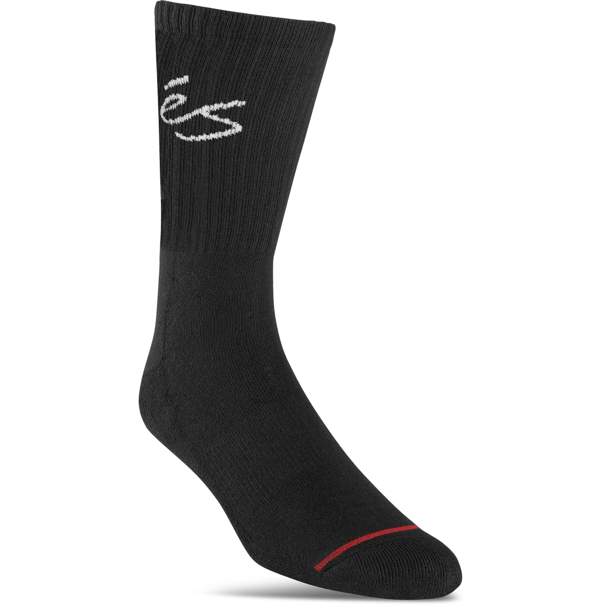 eS Script Crew Black Socks