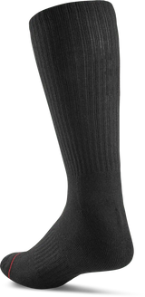 eS Script Crew Black Socks