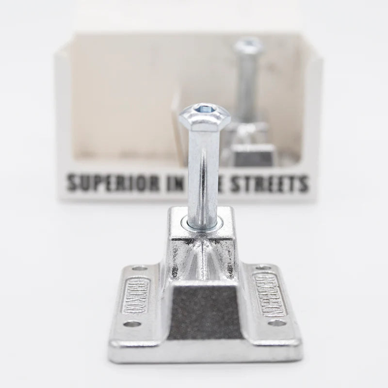 Independent Inverted Kingpin Raw Silver Baseplate Set