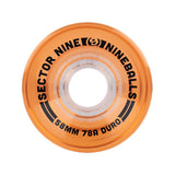 Sector Nine Nineballs Cantaloupe 58mm 78a Cruiser Skateboard Wheels