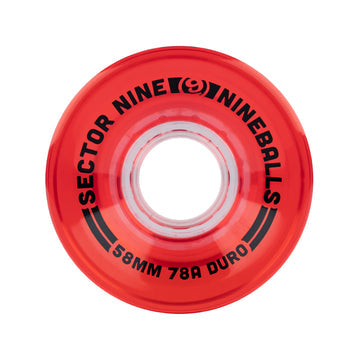 Sector Nine Nineballs Watermelon 58mm 78a Cruiser Skateboard Wheels