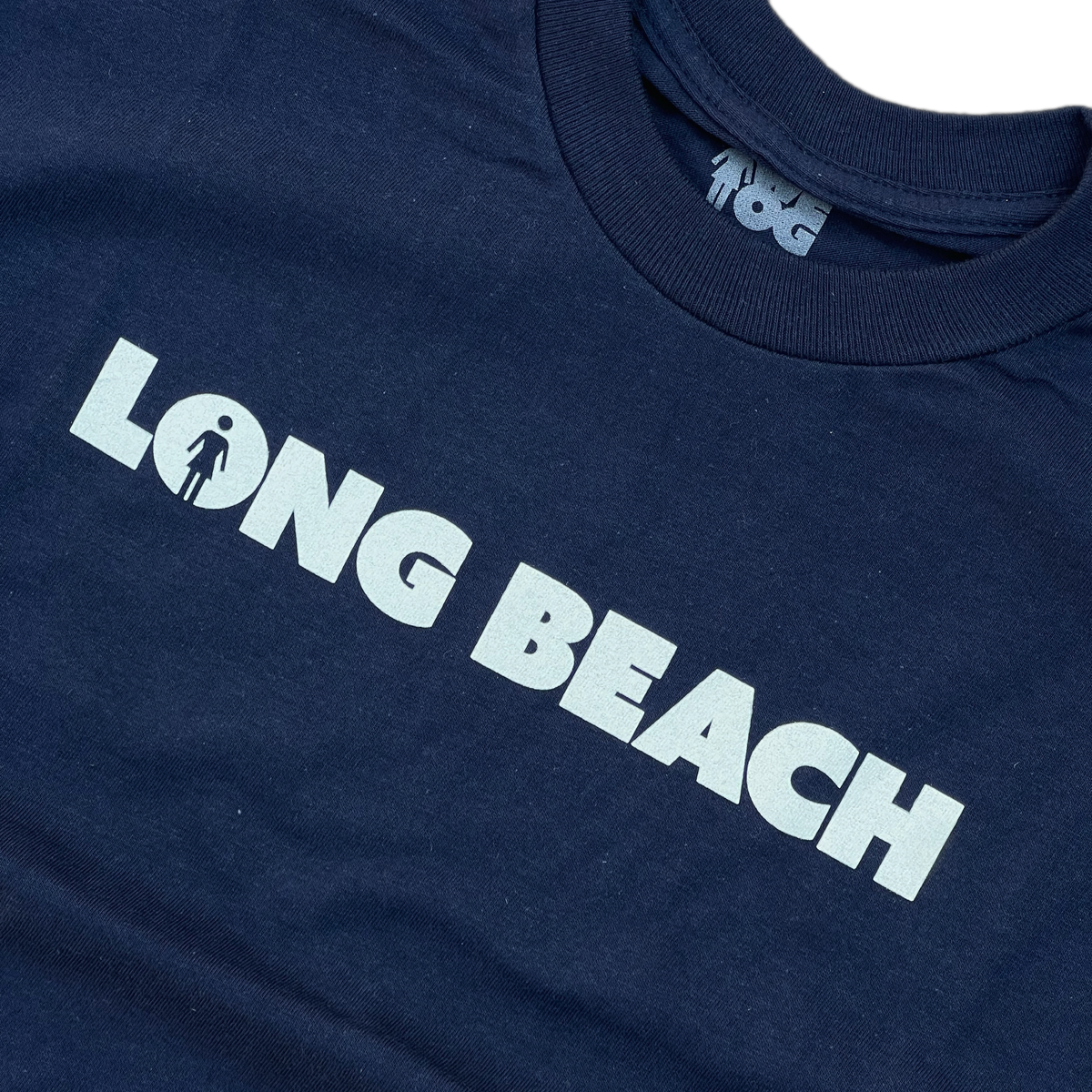 Girl x LB Skate “We OG Long Beach” Dark Navy S/S Shirt