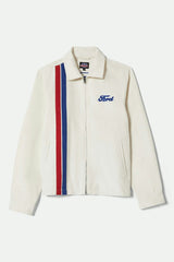 Brixton Ford Number One Wimbledon White Garage Jacket