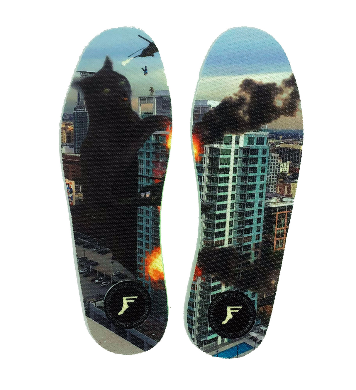Footprint Gamechangers High 5m Toe 7m Heel Kitty Babe Girl Infinity Insoles