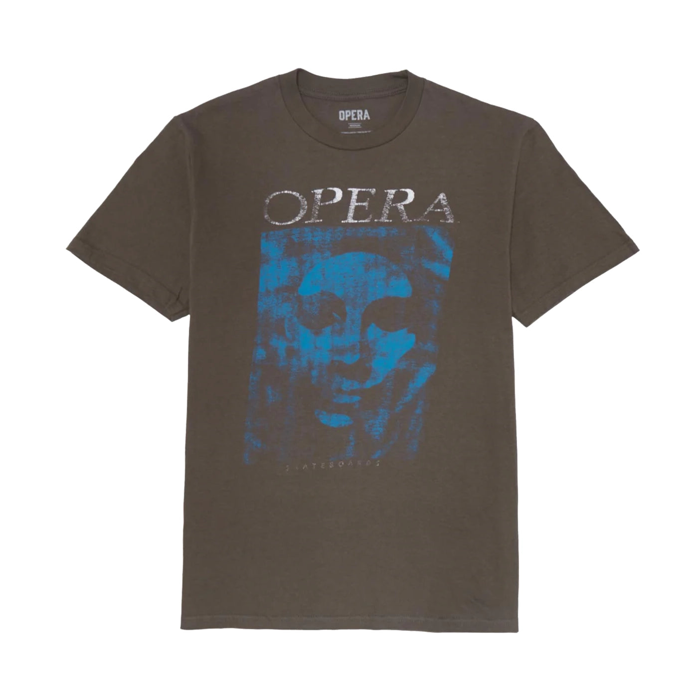 Opera Mask Vintage Olive Premium S/s Shirt