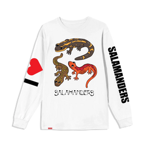 Jacuzzi Salamander White Premium L/S Shirt - M