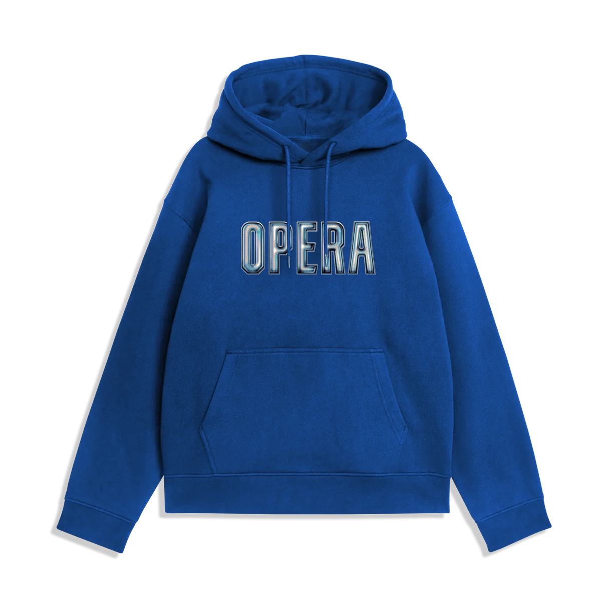 Opera 3D Royal Blue Hooded Sweatshirt