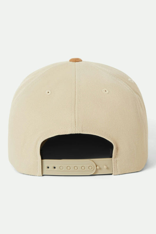Brixton Oath III Sand Light Brown Corduroy Snapback Hat