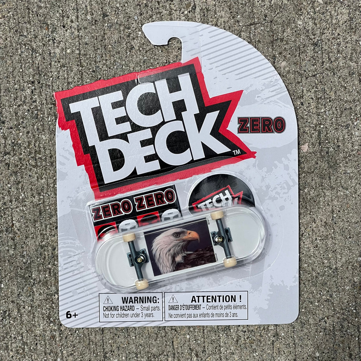 Tech Deck Zero Brandon Burleigh Eagle Fingerboard Complete